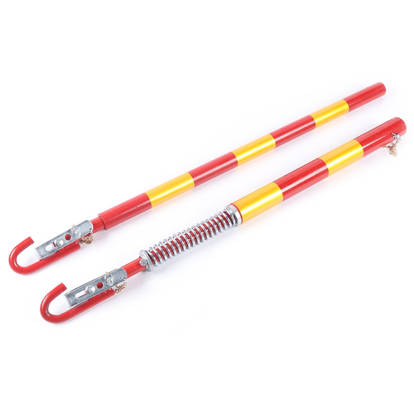 5000kg 5T Steel Towing Pole Tow Bar Recovery Spring Damper For Car Van Truck