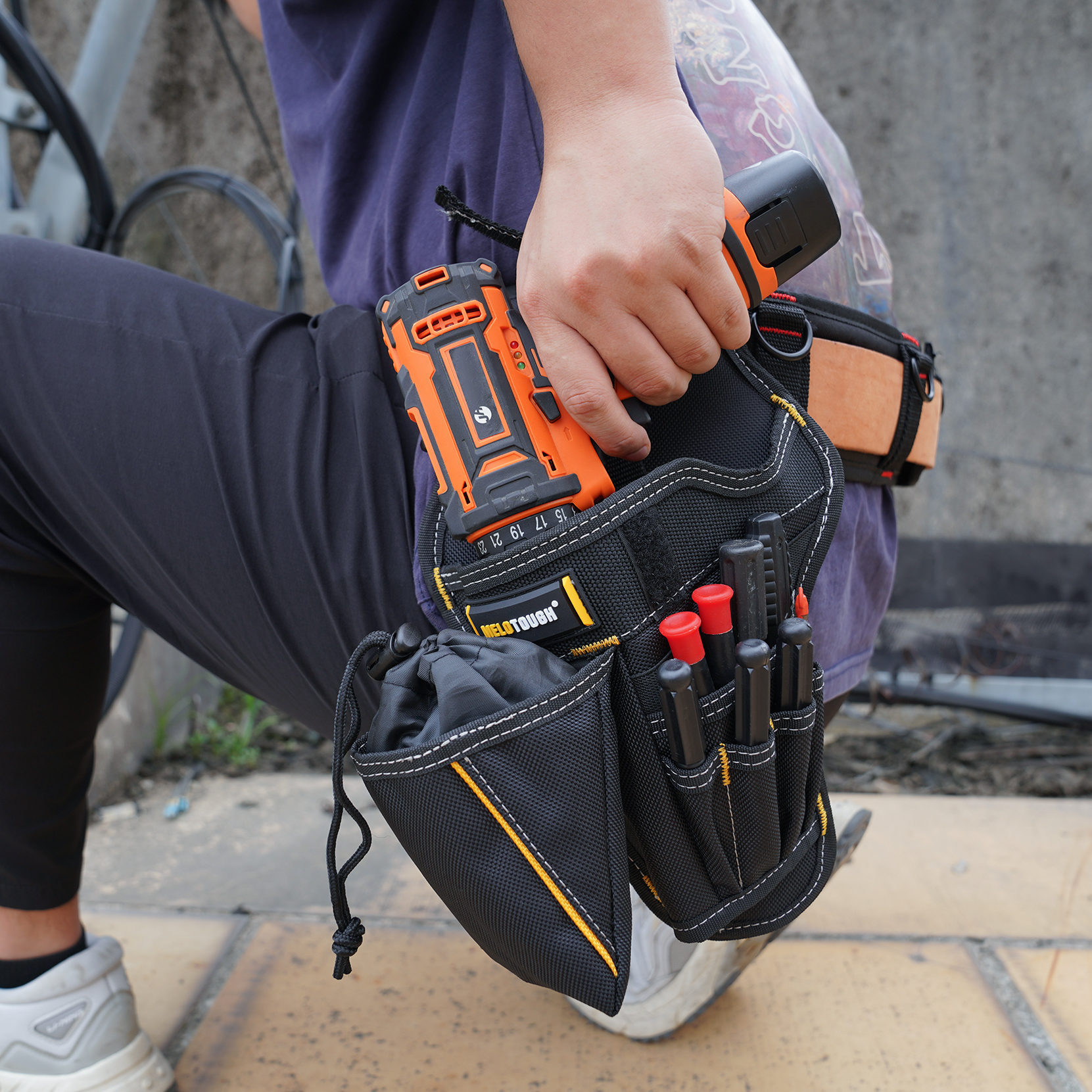 Футляр для инструментов, с ремнем для инструментов