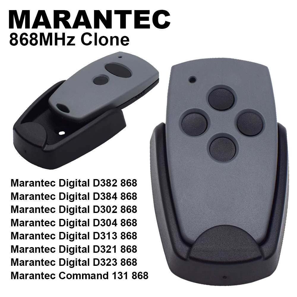 Pilot 868 Marantec 868mhz Cancello Telecomando Digitale 302 382 384 313 Apriporta Garage Trasmettitore Manuale D302 868 3 Mhz Copia