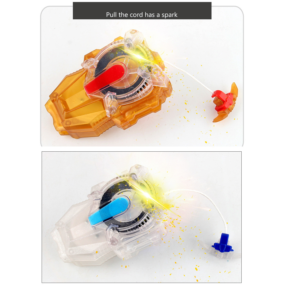 Beylauncher sparking lançador B-165 fiação direita/B-166 esquerda fiação corda lançador crianças brinquedos para explosão