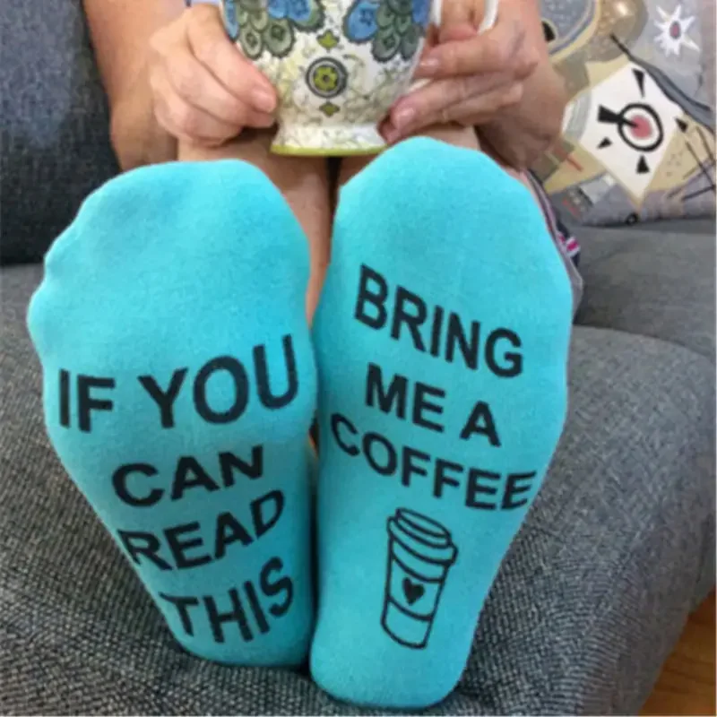 CUSTOM ถุงเท้าไวน์ผู้ชายถ้าคุณสามารถอ่านสิ่งนี้ Bring Me แก้วไวน์ฤดูใบไม้ร่วงฤดูใบไม้ผลิฤดูหนาว 2021 ฮาโลวีนคริสต์มาสของขวัญ Dropship