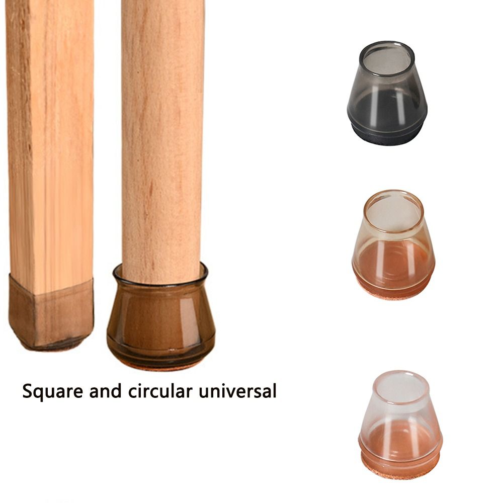 8 шт., силиконовые накладки на ножки стула, Нескользящие