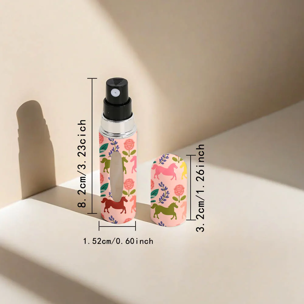Gifts 5ml Mini Perfume Bottle Refillable Empty Empty Cosmetic Containers Portable Spray Atomizer Bottle