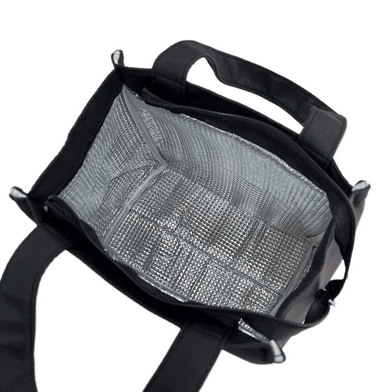 New Large Capacity Simple Lunch Box Bag Aluminum Foil Insulated Lunch Box Bag for Bringing Meal to Work