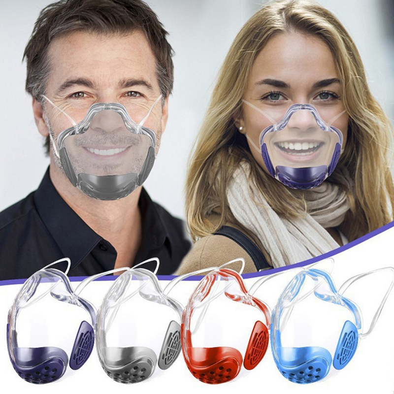Schutz-Gesichtsmaske, voll transparent, für Moto, Radfahren, winddicht, staubdicht, winddicht, Schweißen, Schutzbrille, Ski