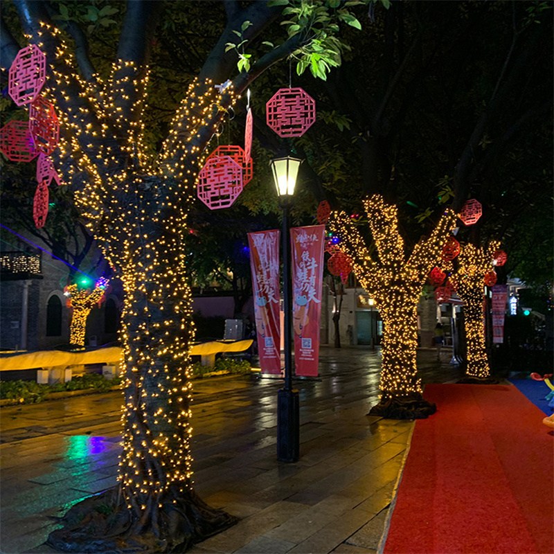 Novelty 100Leds 10M Flasher String Lighting For Outdoor/ Indoor Wedding Party Christmas Tree Twinkle Fairy Decoration Lights