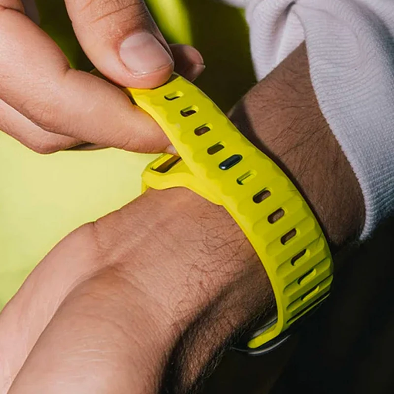 Zachte Siliconen Band Voor Apple Horlogeband Ultra 49Mm 44Mm 45Mm 42Mm 42Mm 38Mm Sport Horlogeband Iwatch Serise 9 8 7 6 Armband