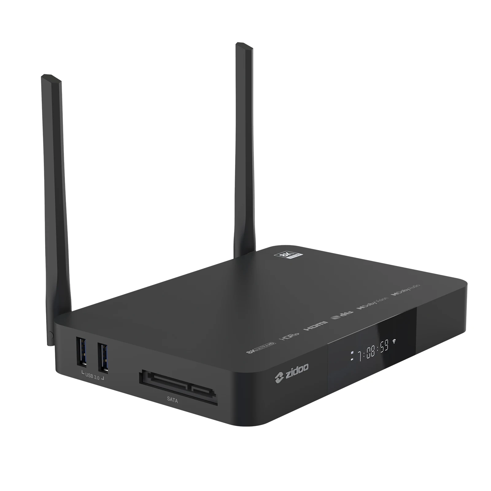Zidoo Z9X 8K- 8K HDR Media Player, sistema operativo Android 11, procesador Amlogic S928X-K 6G + 64G, motor de vídeo VPU y motor de imagen VS10