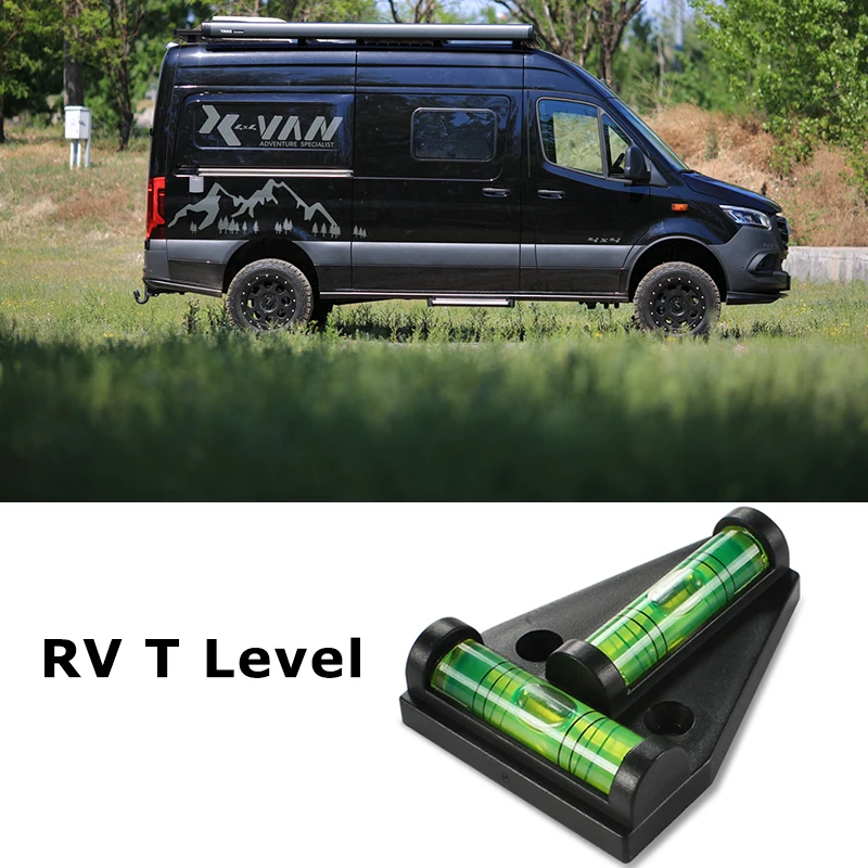RV T レベルクロスチェックバブル水準器多目的 2 ウェイバブル水準器キャラバンキャンピングカートレーラー三脚用