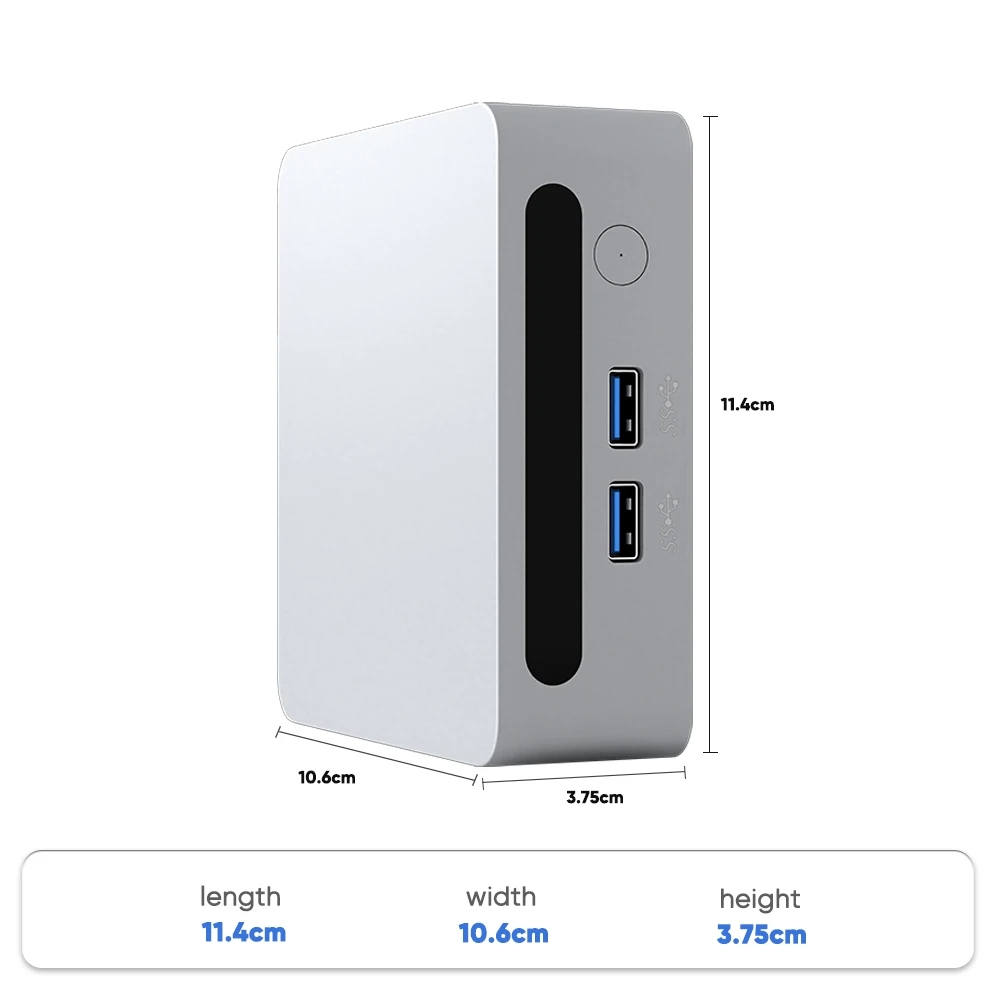 2024 Topton Neuer Gamer-Mini-PC AMD Ryzen 9 5900H 5800U Windows 11 2xDDR4 2x NVMe Gaming-Mini-Computer Barebone 8K HTPC WiFi 6 BT5.2