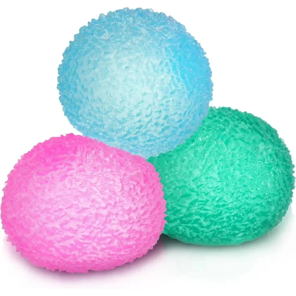 1pc mole multicolorido textura bola de gelo squeeze brinquedo para crianças adulto macio pitada pop brinquedos fidget crianças presentes de natal do dia das bruxas