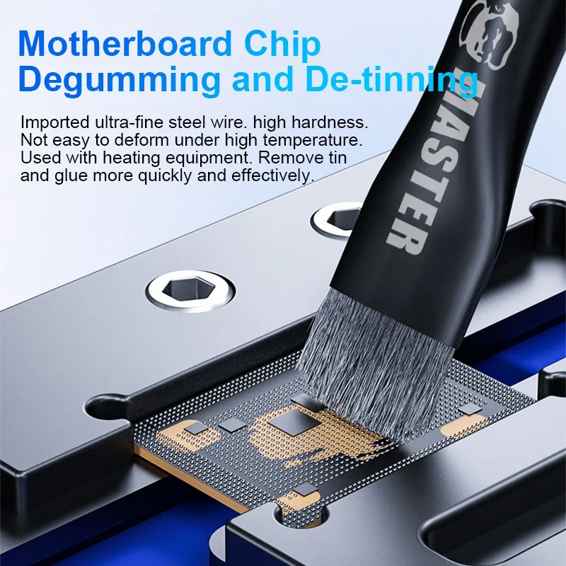 MECHANIC Tragbare Doppel/Einzel Kopf Kleber Entfernung Pinsel Handy Motherboard CPU IC Pad Reinigung Polieren Werkzeug