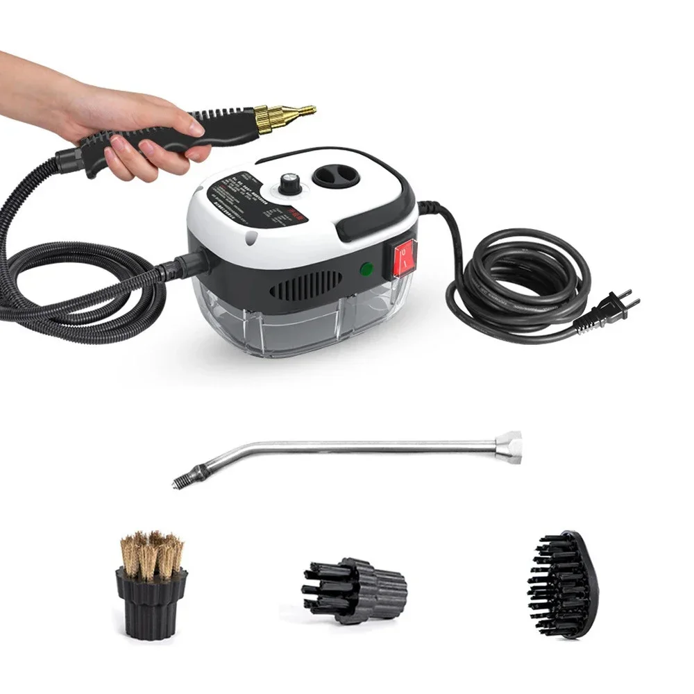 Limpiador a vapor de 1500W, electrodomésticos de 220V, lavadora por chorro de alta temperatura, Campana Extractora para cocina, aire acondicionado, máquina de limpieza de coche