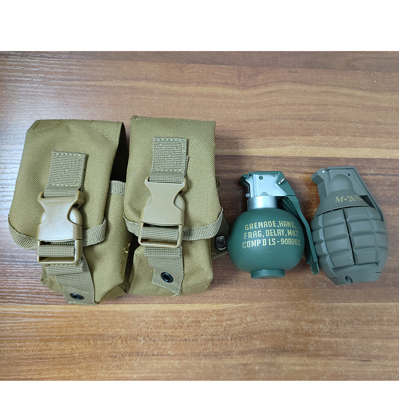 Tactical Outdoor Molle Pouch Single Double Molle Grenade Bag Quick Release Tool Mini Mag Bag M67 LBT Airsoft Equipment