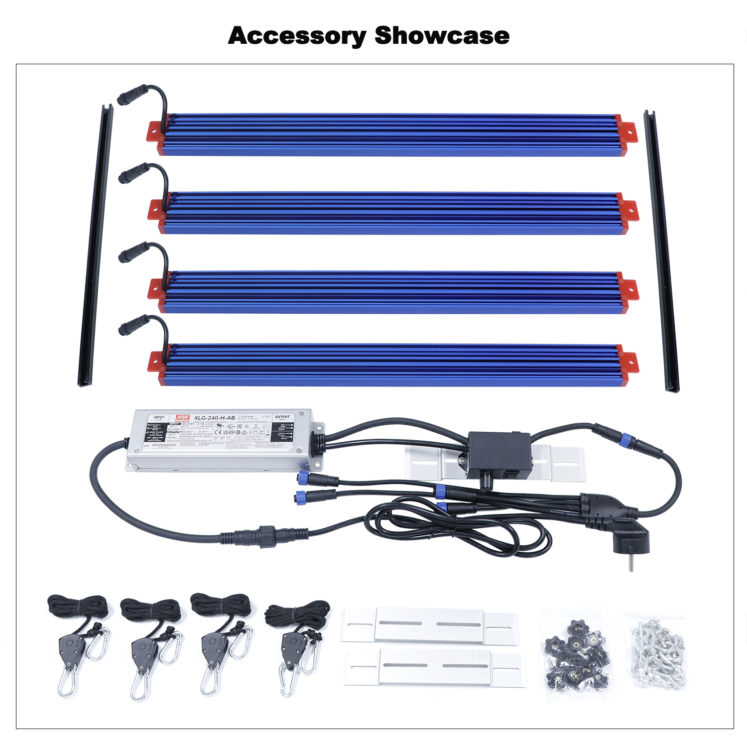 YXO 1000W Vollspektrum-LED-Wachstumslicht Sam-sung LM301H EVO Quantum Tech LED-Wachstumslichtleiste UV IR Ein-/Ausschalten für Pflanzenlicht