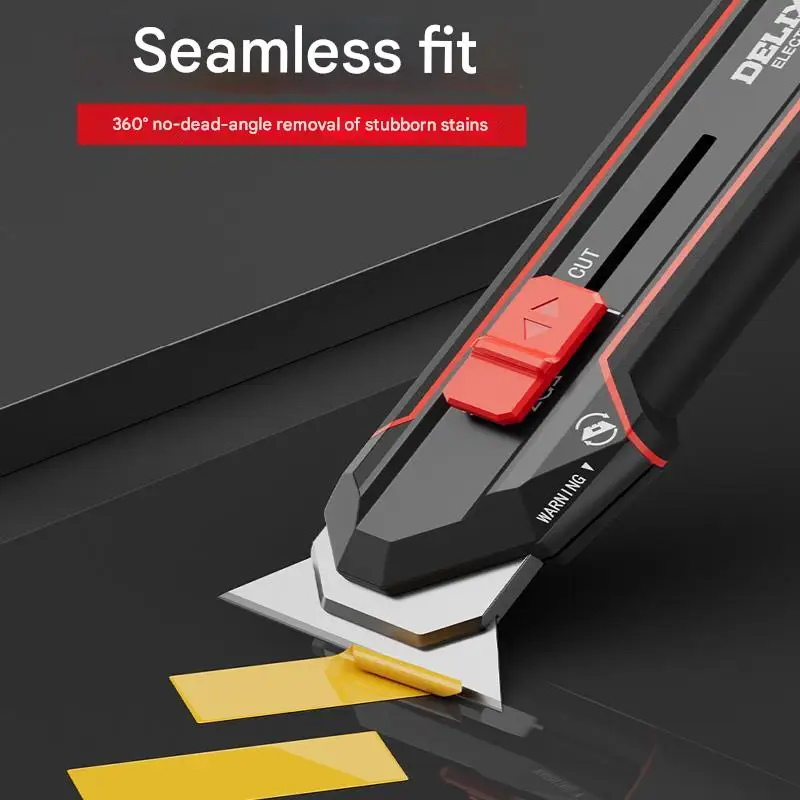 มีดยูทิลิตี้ระดับพรีเมียมเปลี่ยนเป็น Scraper อุตสาหกรรมเครื่องตัดมืออาชีพ SK5 ใบมีดช่างไฟฟ้าในครัวเรือนพลั่วกาวมีด