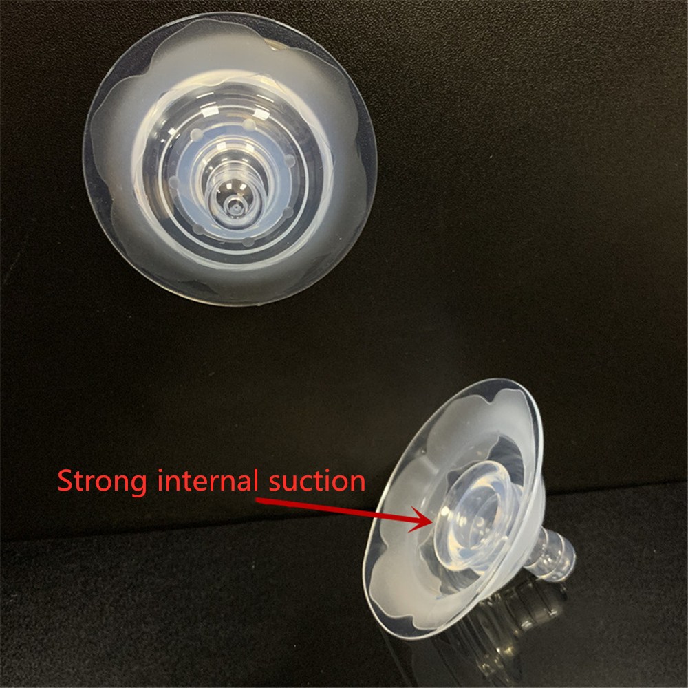 Protectores de silicona para pezones, cubierta protectora para Extractor de leche materna, 2 unidades