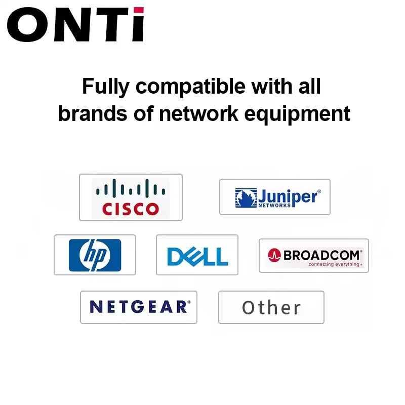 Cavo ONTi 10G SFP+ AOC - Cavo SFP ottico attivo da 10 GBASE, 1-100 M, per Cisco, Huawei, MikroTik, HP, Intel, Dell... Switch ecc.