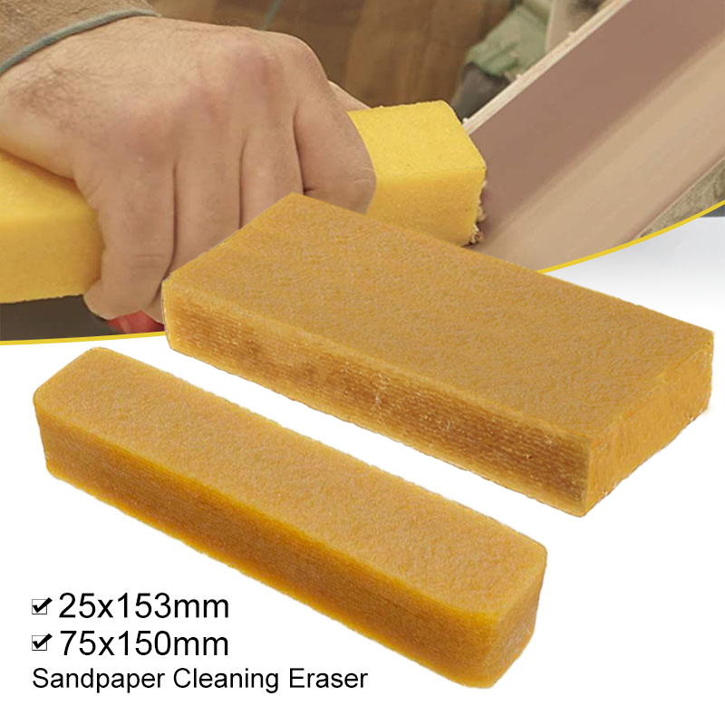 Natural Rubber Sandpaper Cleaning Eraser Cleaner Glue Stick DIY Handmade Grinding Block Glue Removal Abrasive Sanding Tool