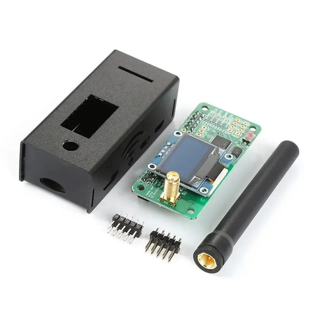 점보스팟 UHF VHF UV MMDVM 핫스팟, P25 DMR YSF DSTAR NXDN 라즈베리 파이 제로 3B, OLED, 금속 케이스, 안테나, 최신