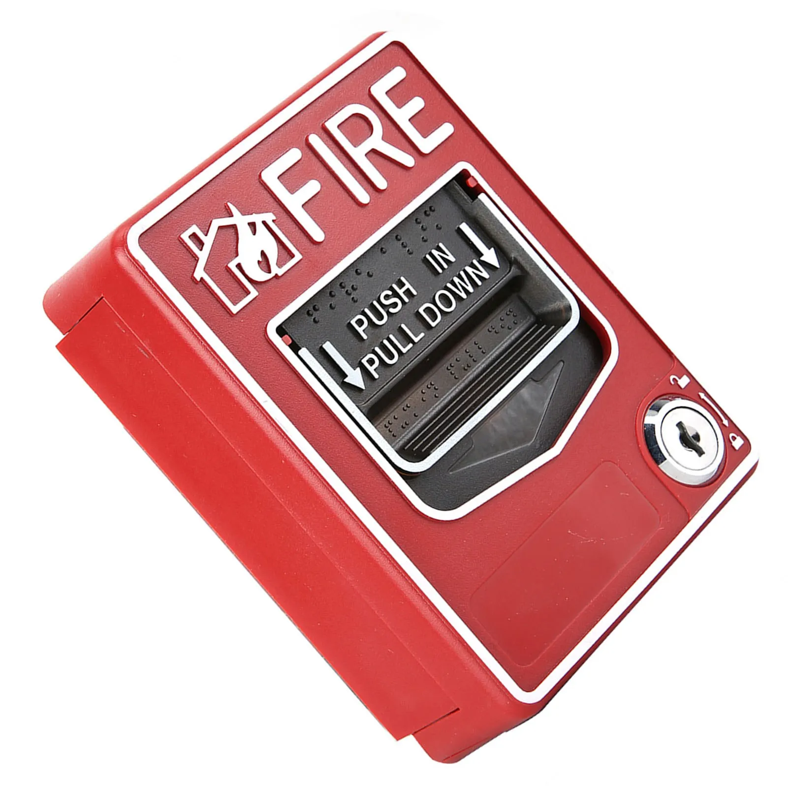 9-28VDC Manual Multiple Wire System Safety Fire Pull Station Alarm Button Call Point Safety
