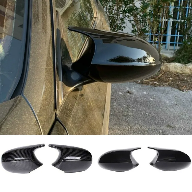 MAKIXISO Osłona lusterka wstecznego Osłona lusterka bocznego Akcesoria samochodowe Pasuje do BMW Facelift E90 E91 2005-2011 E92 E93 2006-2013 LCI