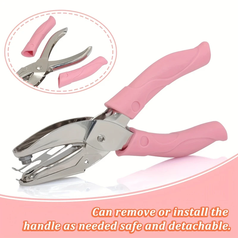 Śliczny dziurkacz z pojedynczym otworem Scrapbooking papierowe ubrania dziurkacze gwiazda serce okrągły dziurkacz DIY Craft kształt Cutter Perforator 2024
