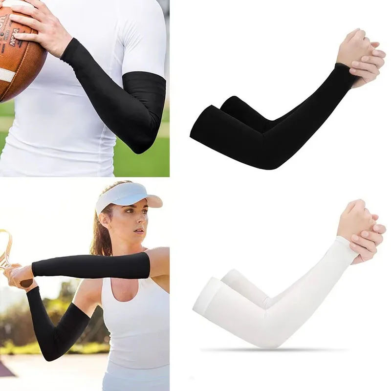 1 paio di maniche da braccio per sport all'aria aperta, protezione UV, maniche rinfrescanti, corsa estiva e attrezzatura da pesca