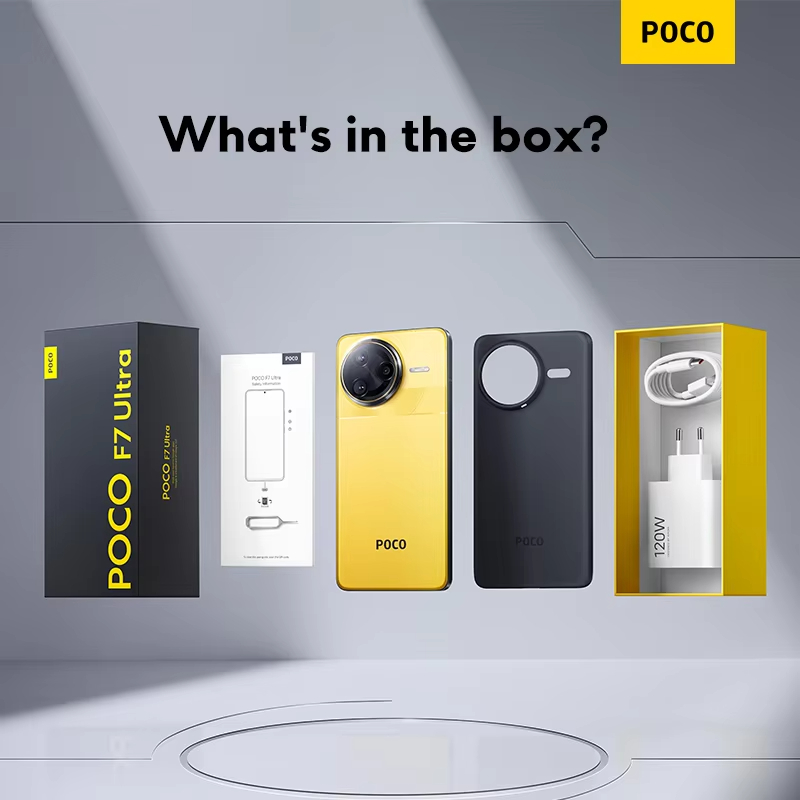 [Officieel] POCO F7 Ultra | Metaphdragon®8 Elite topklasse, VisionBoost D7 Chipset, bekabeld HyperCharge 120 W en geen schroefdraad 50 W
