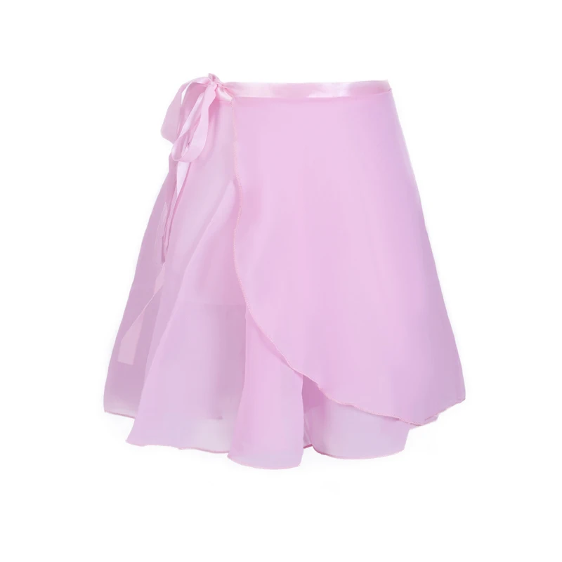 Balletdans Chiffon Rok Pure Kleur Bloemenprint Praktijk Leotard Ballet Dans Jurk Vrouw Kinderen