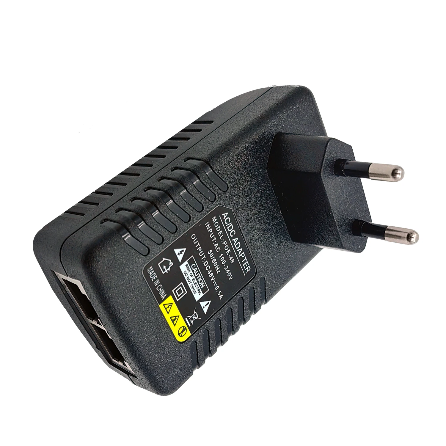 POE Power unterstützung 48V 0,5A EU Stecker Für IP Kamera Netzteil Ethernet Adapter Telefon AP JIENUO