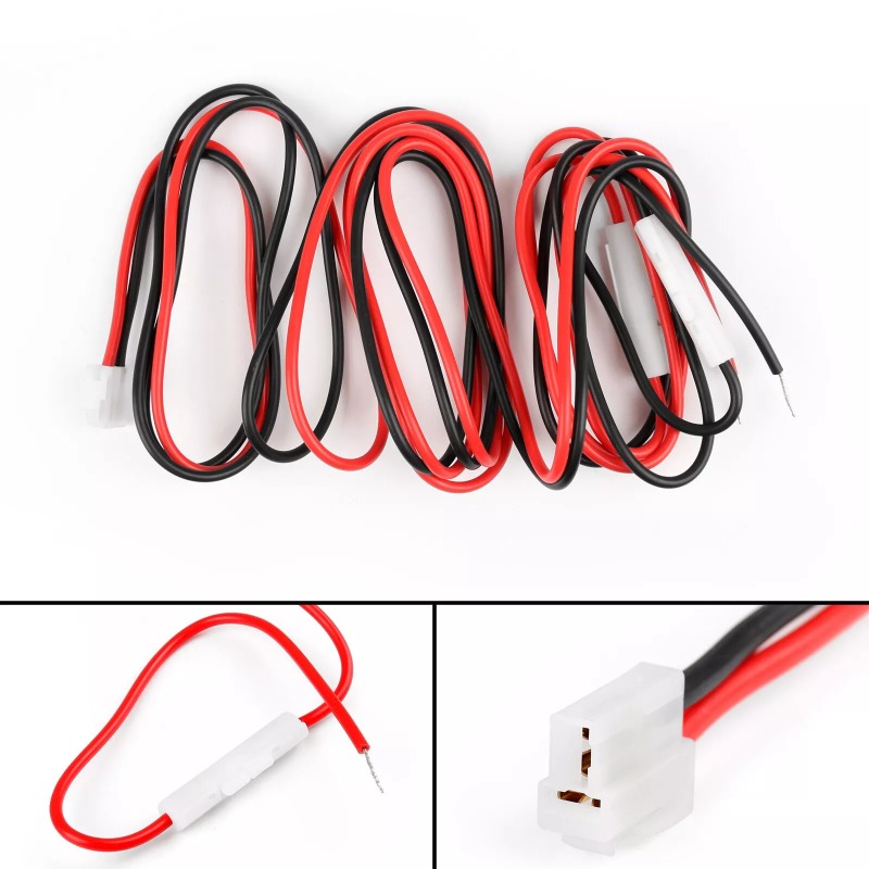 ケンウッド用DC電源ケーブル,tm-201/401b, tm-261a, ts-271, ts-461, 471, ts-742a, opc-1132,yuesu,ft-7800r, 8800r, 3m