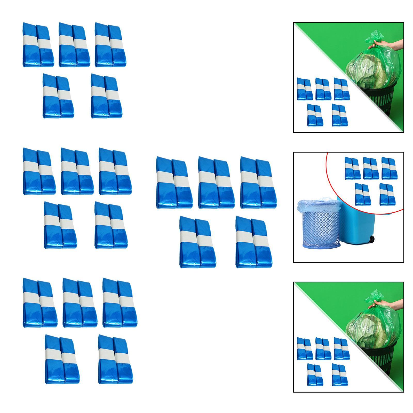 10 шт., детские одноразовые мешки для подгузников, прочные толстые мешки для утилизации подгузников, мусорные мешки для кухни, грязные подгузники для путешествий, ванной комнаты, кемпинга