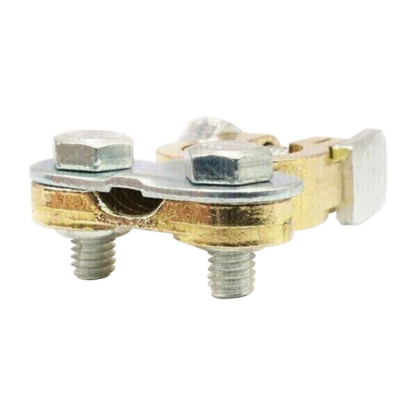1 paar 12 V Batterij Terminal Schroef Type Connector Messing Aluminium Leisure Klemmen Voor Auto Vrachtwagen Van Vrachtwagen Caravan Campervan
