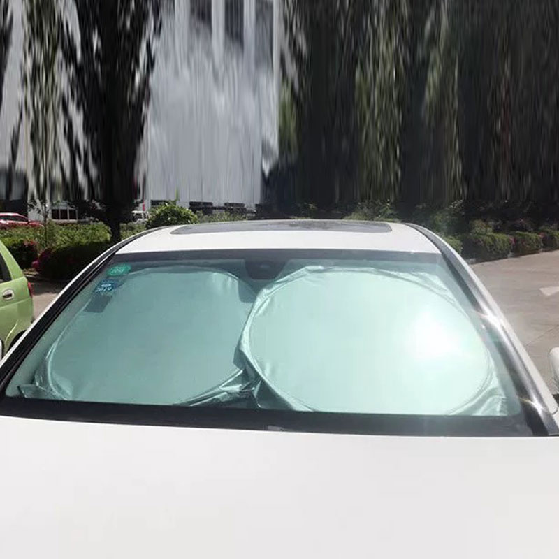 シルバーコーティングされた日焼け止め、日焼け止め、ヒートブロック、UV不透明、フロントギア、チタン、夏