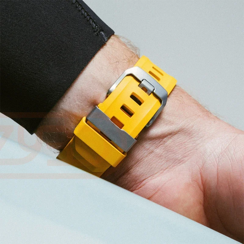 スポーツシリコンバンド Apple Watch ウルトラ 2 10 9 8 7 6 SE 5 4 チタンメタルブレスレットストラップ iWatch 42 ミリメートル 44 ミリメートル 45 ミリメートル 46 ミリメートル 49 ミリメートル