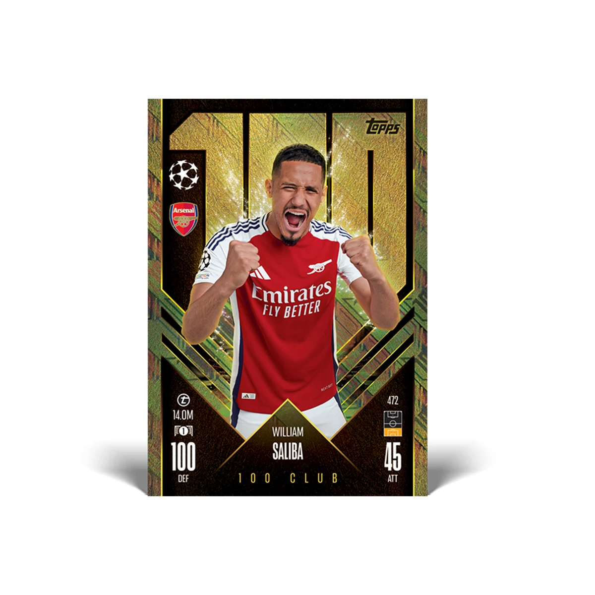 Panini 2024-25 ฟุตบอลการ์ดดาว TOPPS MATCH ATTAX ยุโรปแชมป์ฟุตบอล Star Collection กล่องการ์ดแฟนของขวัญวันเกิด
