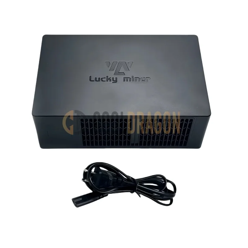 Bitcoins Miner Lucky Miner 4.5TH/S Solo Miner LV08 SHA-256 Asic Chip Low Noise Loterij Crypto Miner Cooldragon