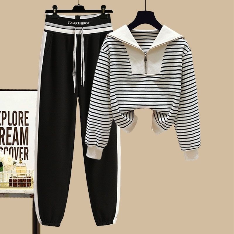 Pantalones de chándal para mujer, conjunto de 2 piezas, trajes deportivos informales, chándal, sudadera + pantalón para correr, ropa deportiva de invierno 2023