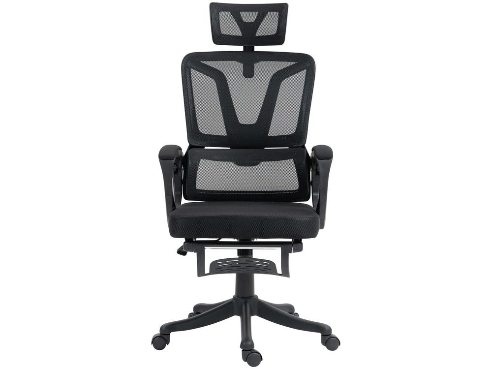 Cadeira de Escritório Presidente Giratória Reclinável Preto PRE-005 Otello