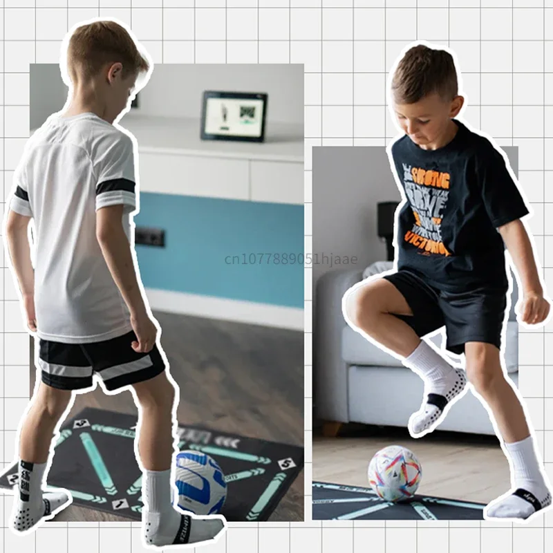 เสื่อฝึกซ้อมฟุตบอลทนทานไม่ลื่นพับเด็กผู้ใหญ่ Dribble เสื่อฝึกซ้อมฟุตบอลการฝึกอบรมในร่มกลางแจ้งอุปกรณ์