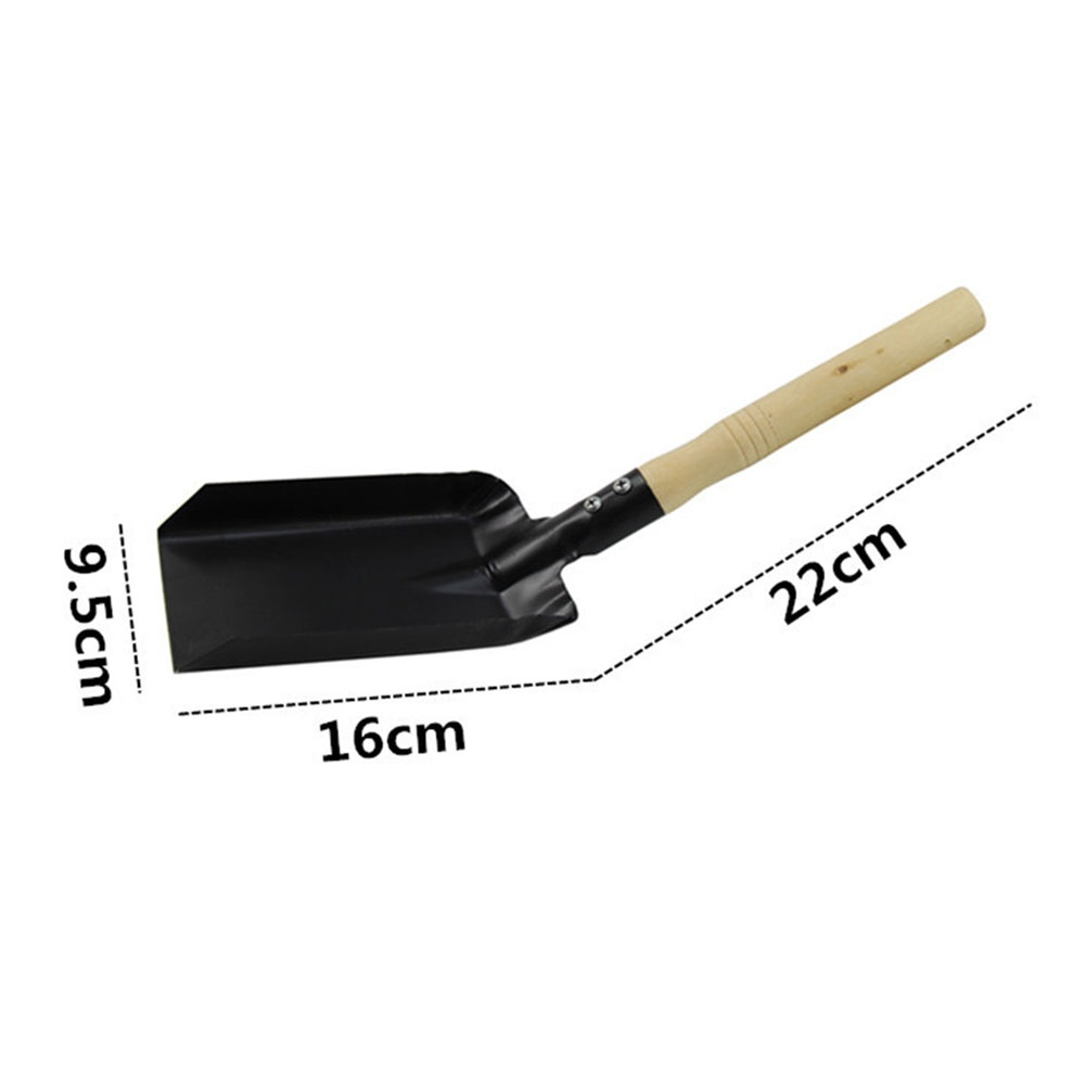 Chimney Shovel Fireplace Tools Steel Dustpan Ash Shovel Fireplace Cleaning Tool Wood Burner Accessories