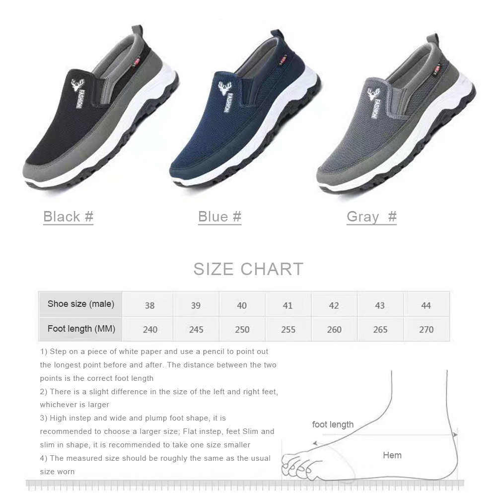 Männer Penny Boot Schuhe Sportschuhe atmungsaktive ortho pä dische Reise Plim solls Flat Slip On für Outdoor-Aktivitäten Wandern Gehen