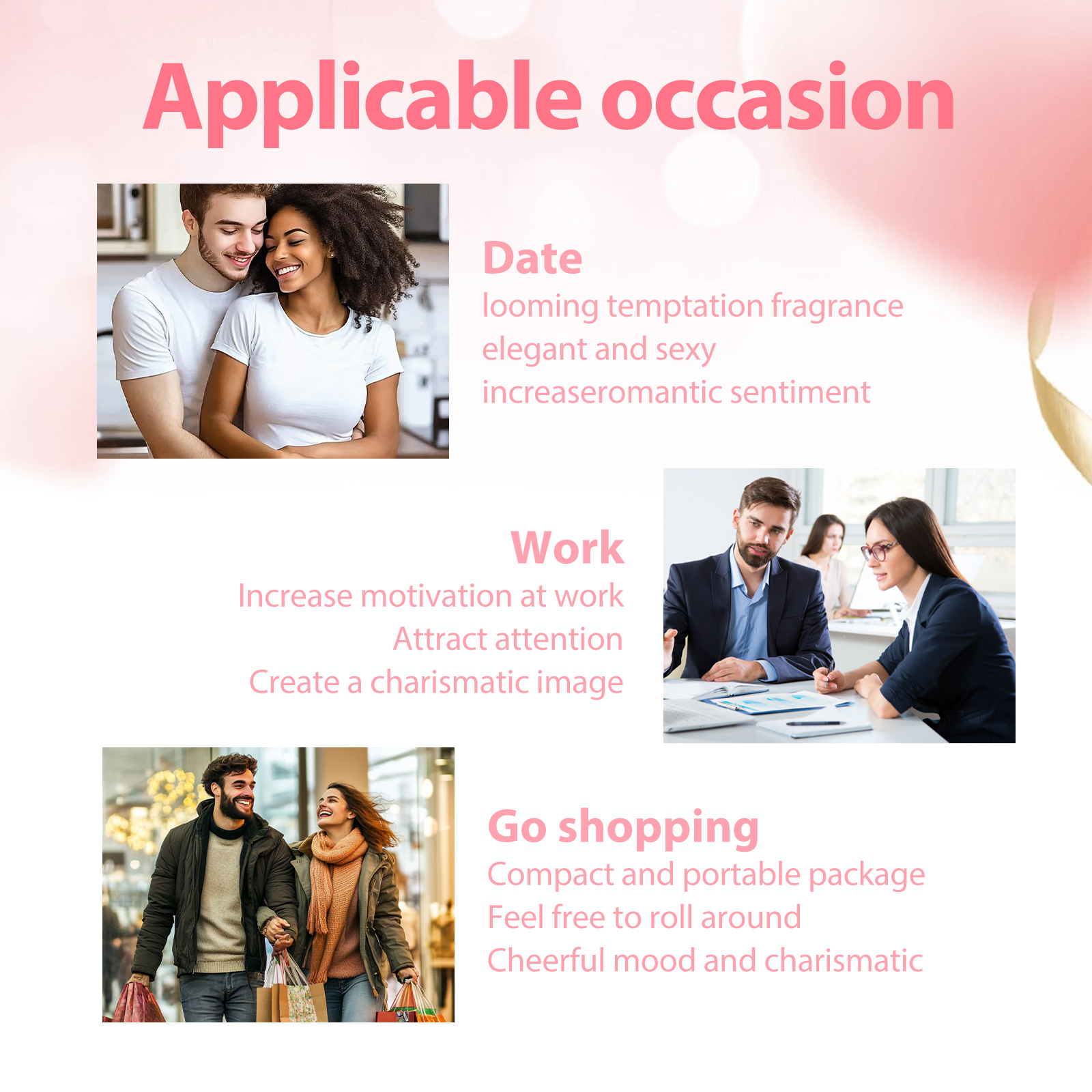 20ml perfumes de feromônio óleos essenciais perfume de feromônio feminino rolo de óleo em perfume presentes cuidados com a pele