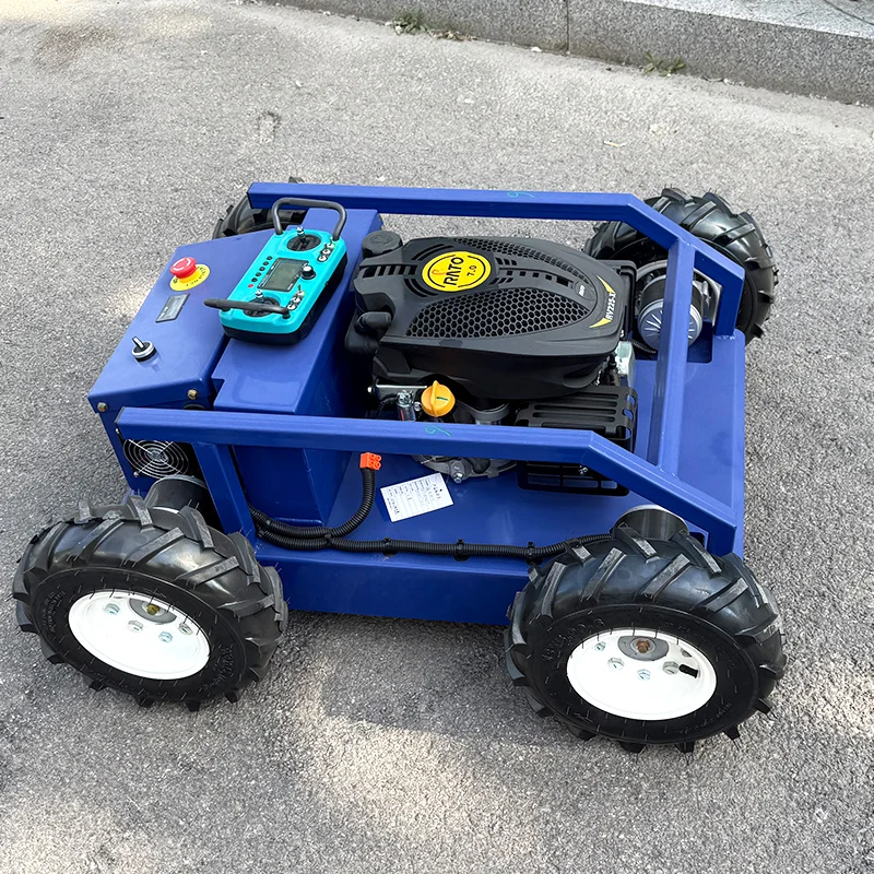 Maßgeschneiderter, höhenverstellbarer, automatischer Grasschneider mit Nullwendigkeit, Roboter-Rasenmäher mit Fernbedienung für den Garten