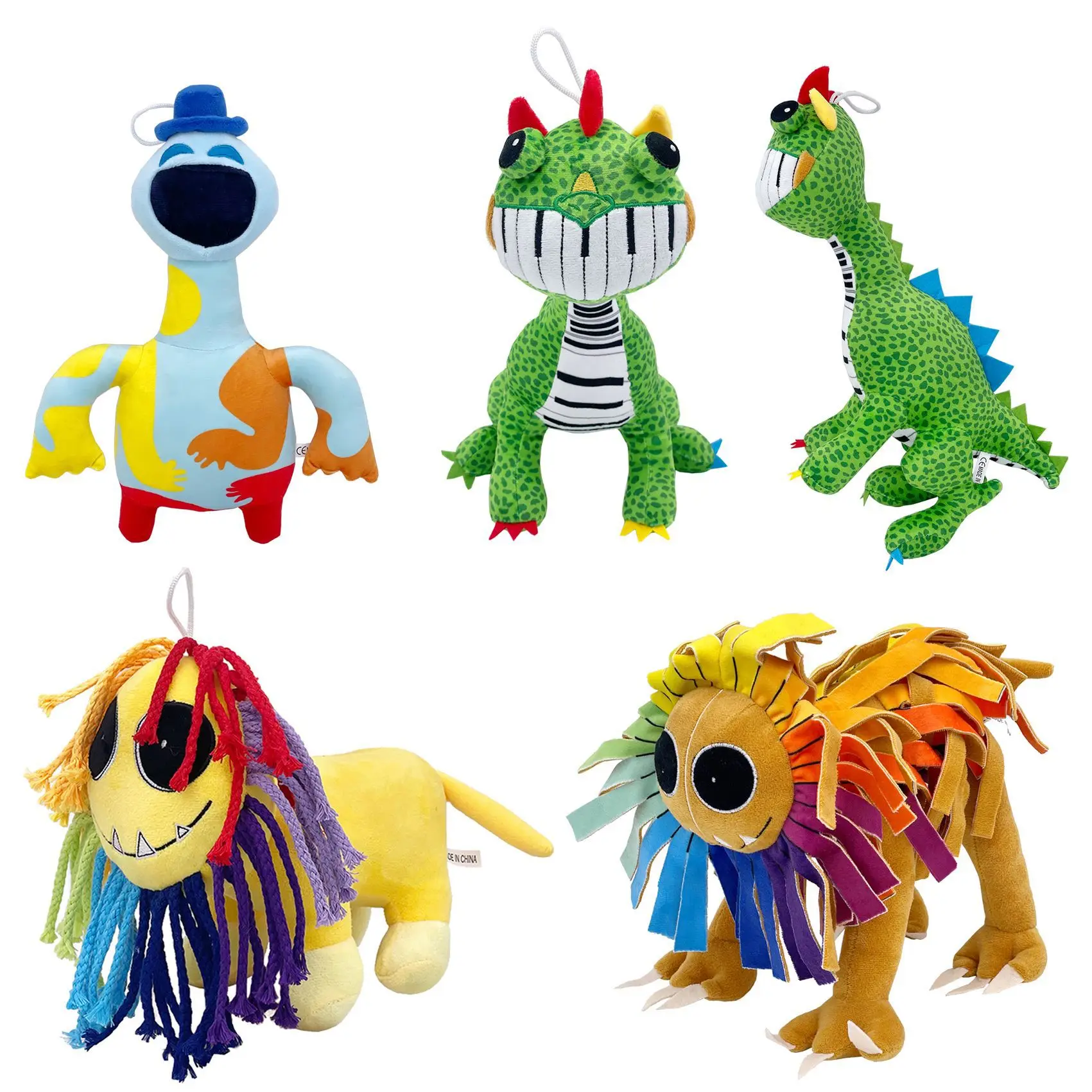 30cm Poppy Pianosaurus Song Plush Cartoon Nightmare Game Yarnabys Lion Plushie Huggy Wuggy Soft Stuffed Pillow Doll Toy For Kids