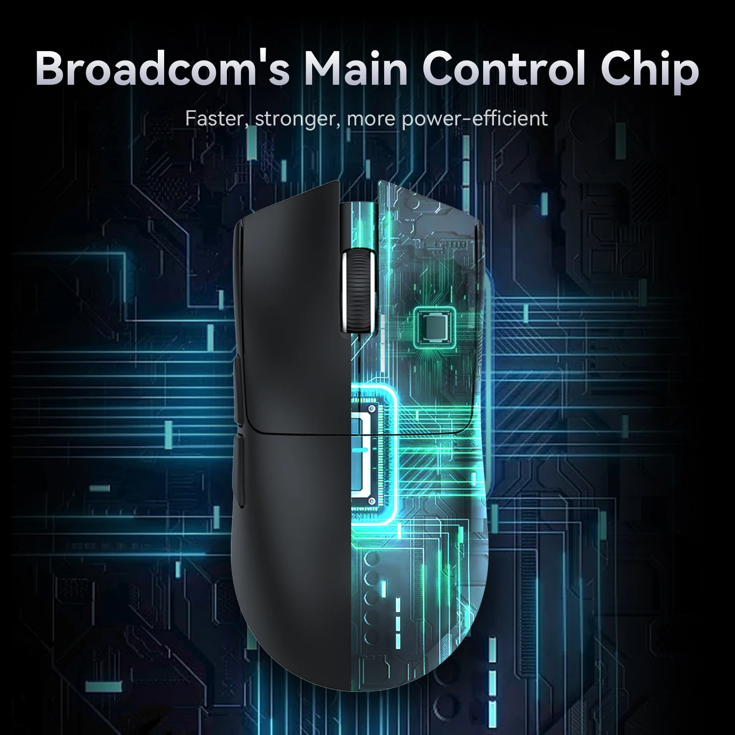Ratón inalámbrico Bluetooth Attack Shark X11 Tri Mode con Base de cargador ratones ergonómicos Rgb accesorios ligeros para jugadores de Pc