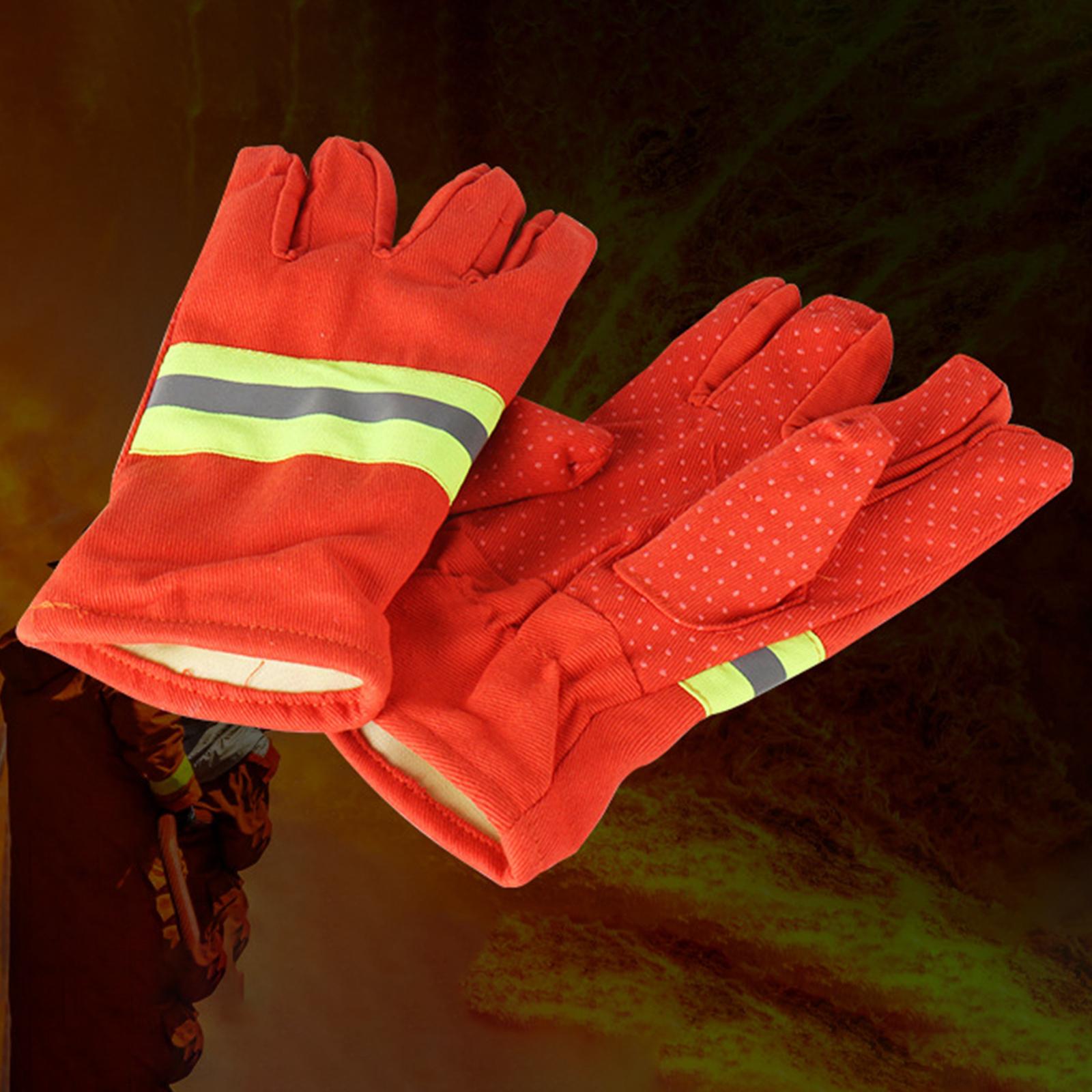 2 Pieces Firefighting Gloves Water Hand Protection for Men And Women