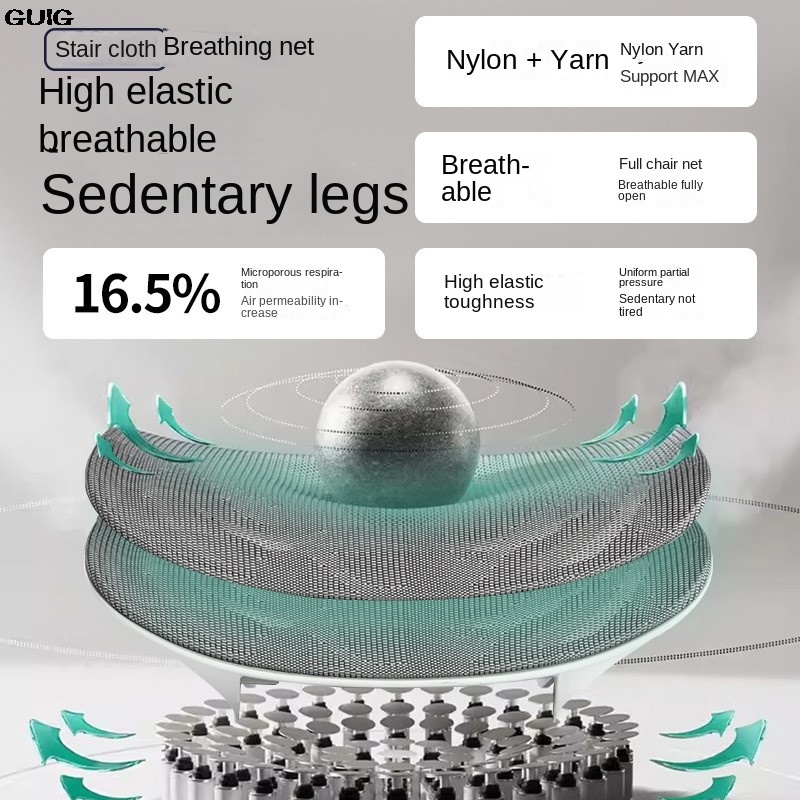 GUIG 인체공학적 컴퓨터 의자, 좌식 직원 사무실 의자, 편안한 리클라이닝 E스포츠 의자, 인기 신제품