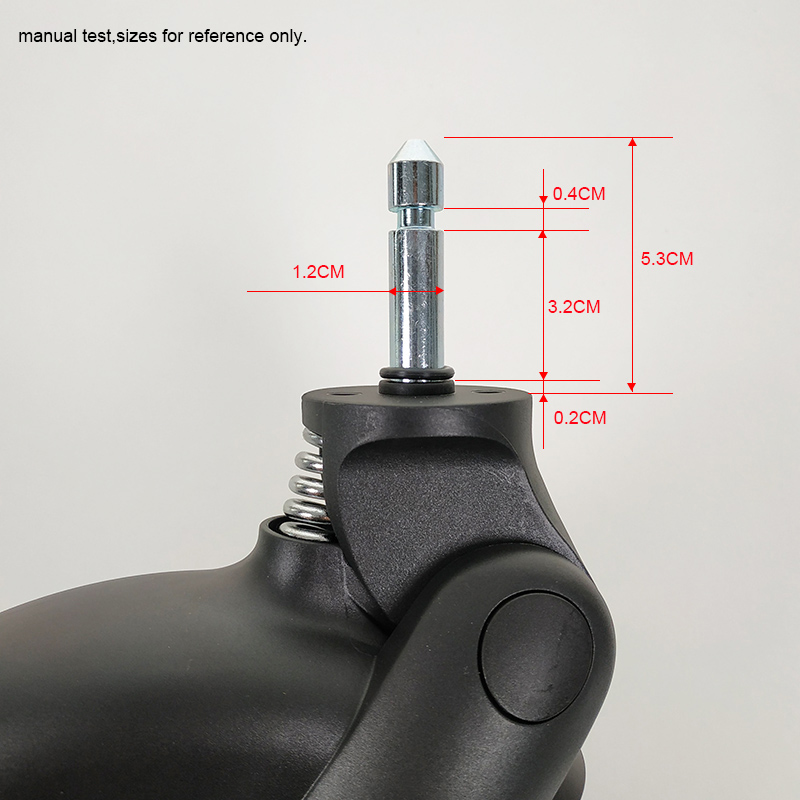 Rueda Stoller para rueda delantera Cybex Gazelle S con marco de rueda, accesorios de repuesto directo para cochecito de bebé